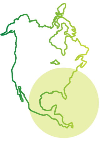 Map of North America (map)