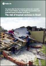 The risk of tropical cyclones in Brazil (cover)