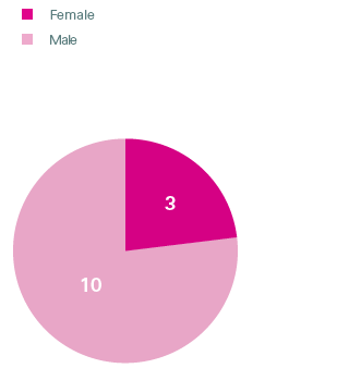 Gender Diversity (pie chart)