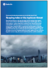 Keeping tabs on the typhoon threat (cover)