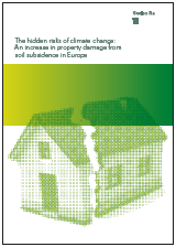 The hidden risks of climate change: An increase in property damage from soil subsidence in Europe (cover)