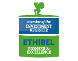 Ethibel Pioneer & Excellence Investment Register (logo)