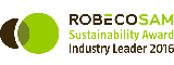 ROBECO SAM – Sustainability Award – Industry Leader 2015 (logo)