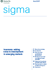 Sigma study: advancing access to insurance (cover)