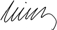 Unterschrift Walter B. Kielholz (signature)