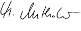 Unterschrift Christian Mumenthaler (signature)