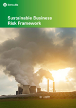Swiss Re Sustainable Business Risk Framework brochure cover (photo)