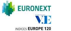 Euronext Vigeo index: Eurozone 120 (logo)